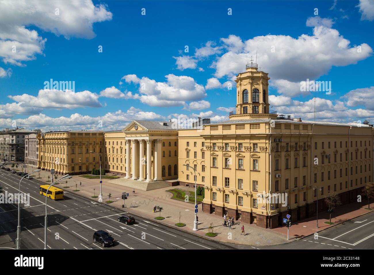 Minsk, architettura Foto Stock