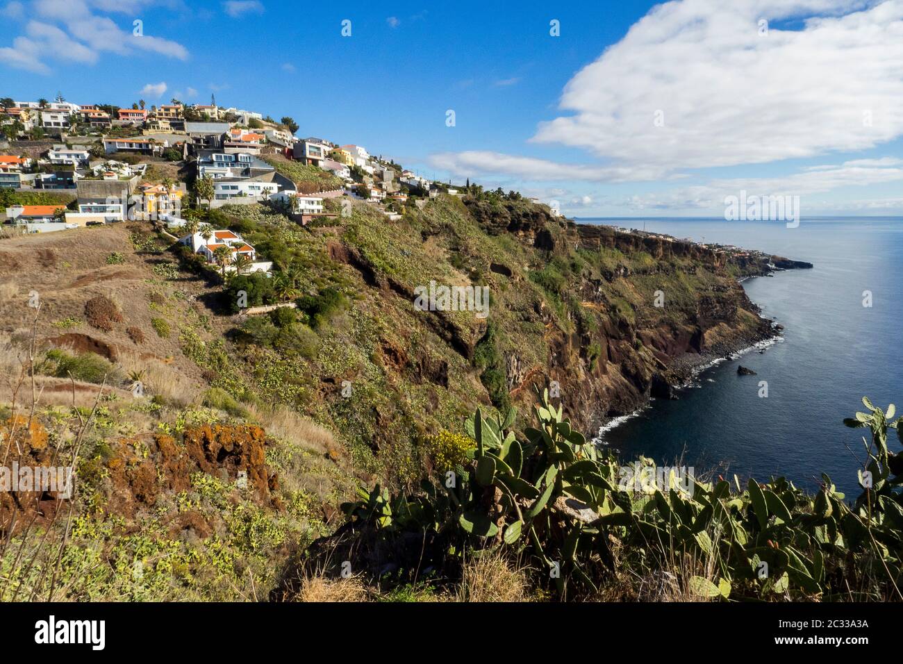 Portogallo, Isole Canarie su Madeira - Canico a Ponta do Garajau Foto Stock