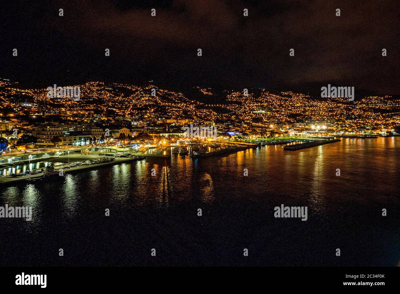 Portogallo - Isole Canarie, Madeira - Porto di Funchal Foto Stock