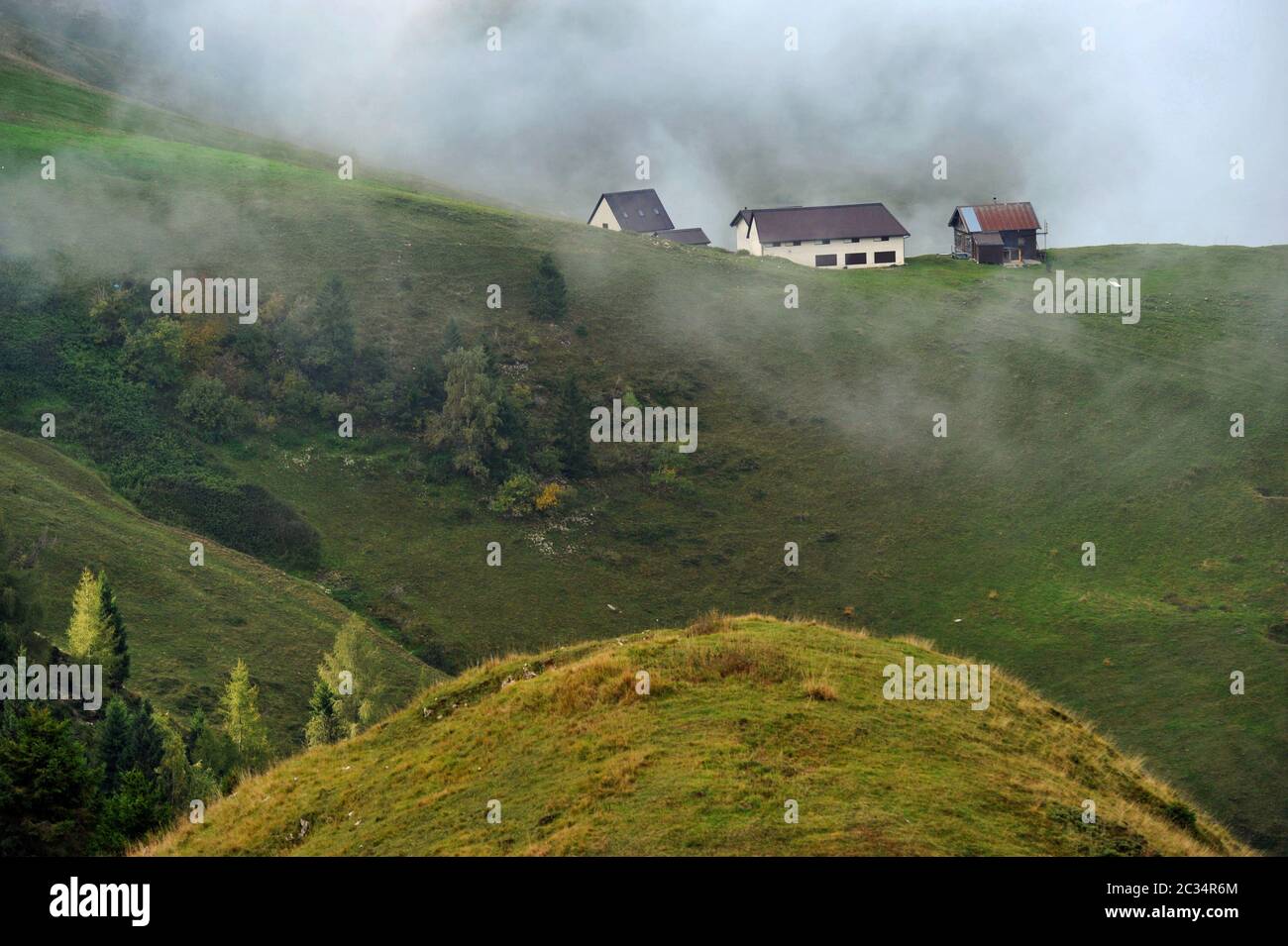 Monte Grappa in Italia Foto Stock