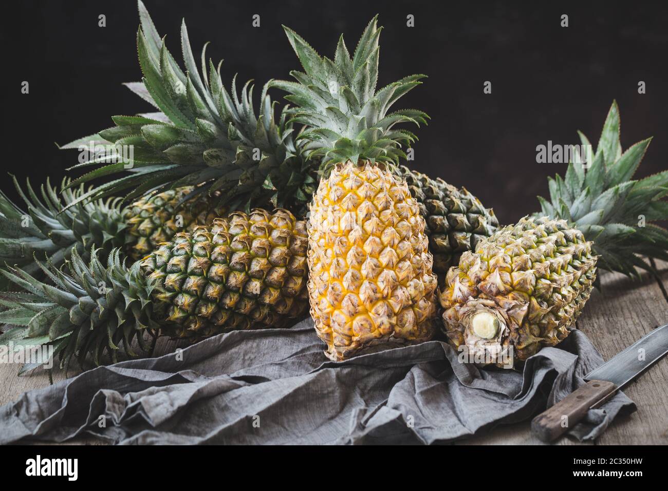 Ananas fresco Foto Stock