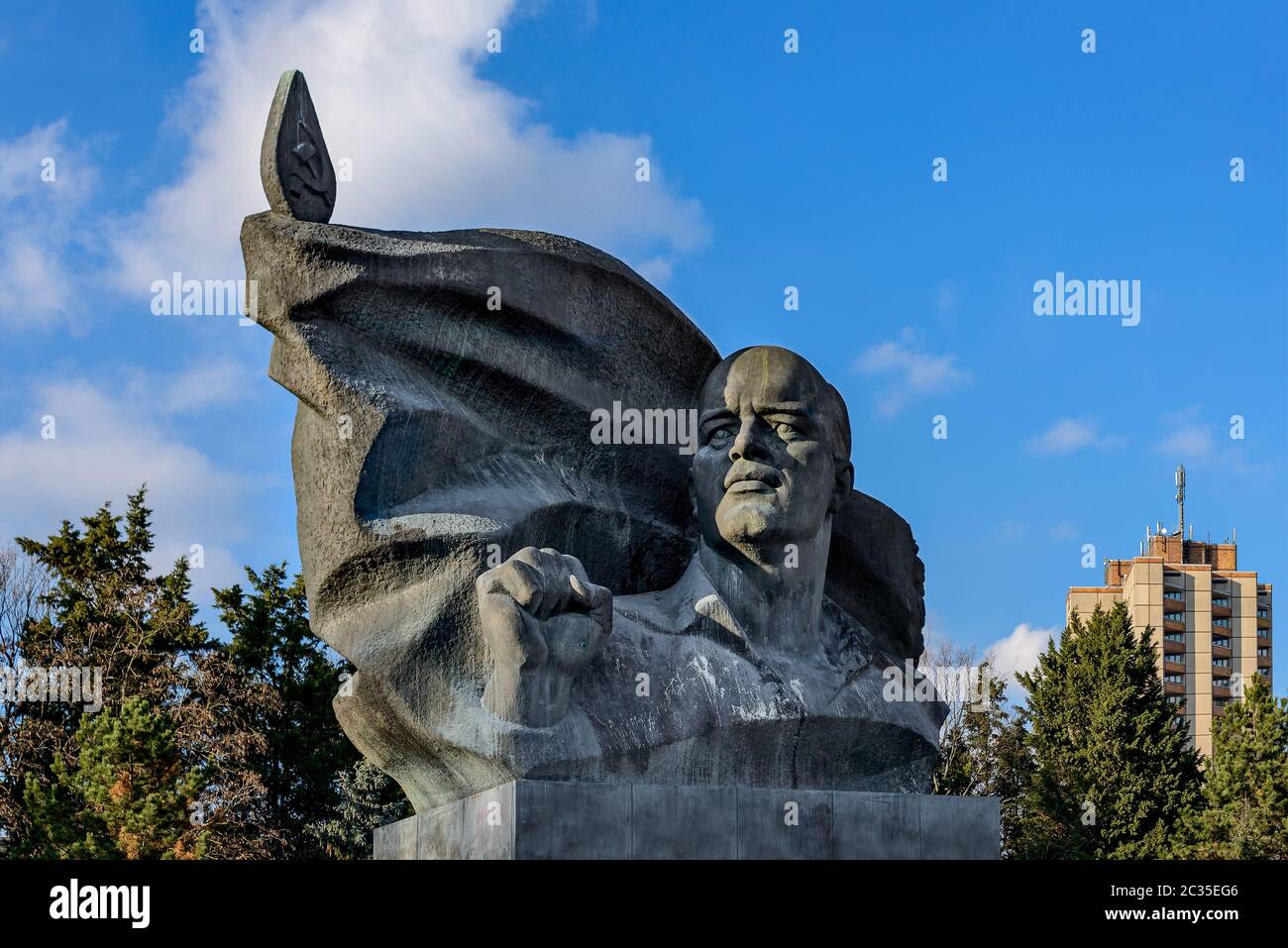 Memoriale di Berlino per il leader comunista Ernst Thälmann Foto Stock