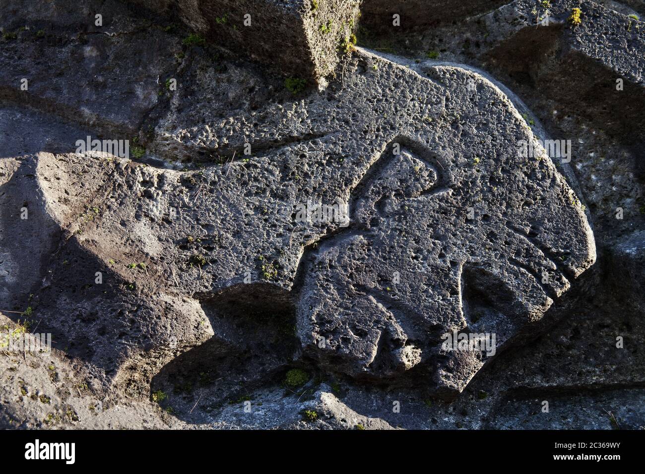 Monumento a Bittermark, dettaglio, artista Karel Niestrath, Dortmund, Ruhr, Germania, Europa Foto Stock