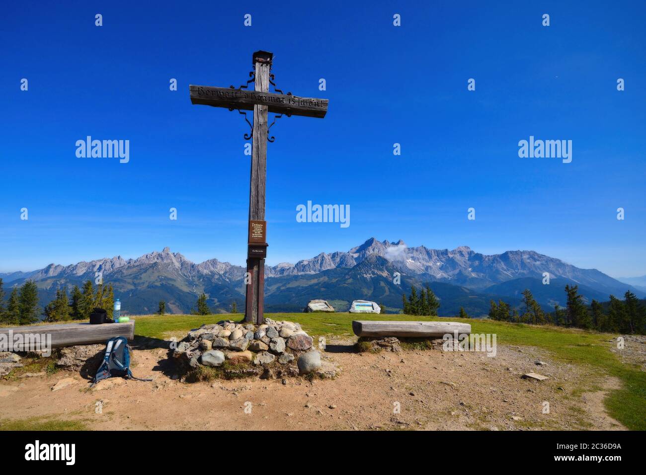Montagne di Dachstein Foto Stock