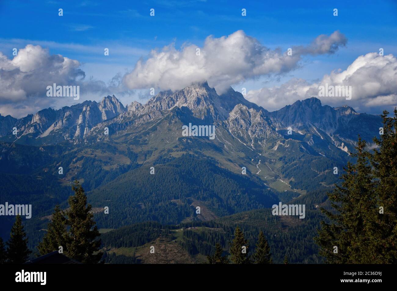 Montagne di Dachstein Foto Stock