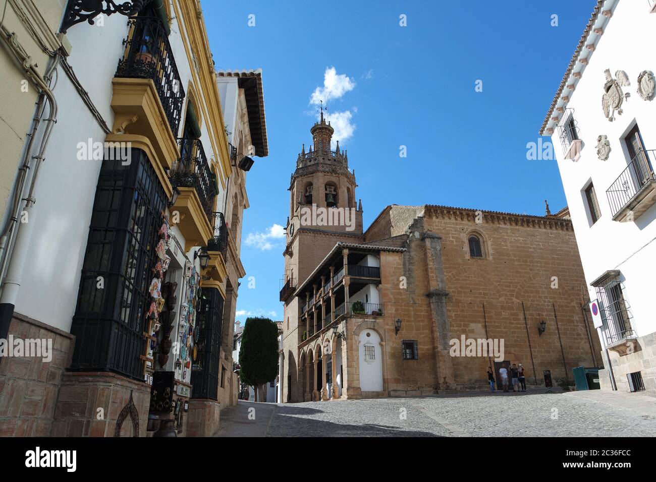 Città vecchia di Ronda, Andalusia Foto Stock