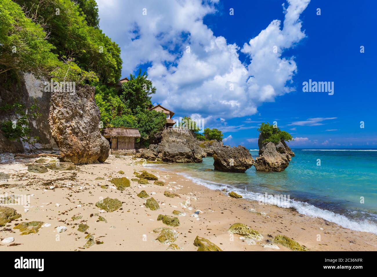 Impossibile Beach - Bali Indonesia Foto Stock