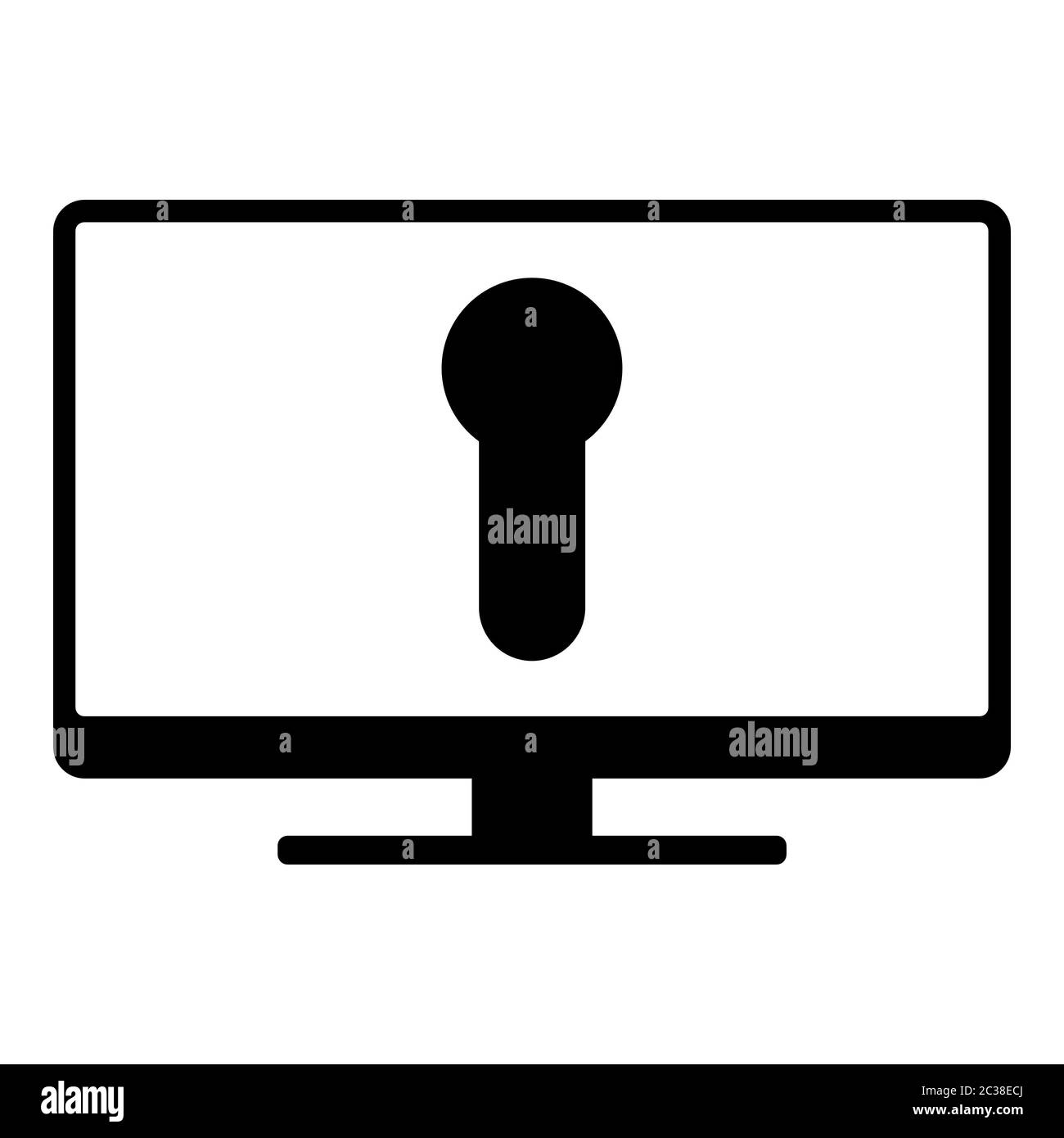 Bloccare e schermo Foto Stock