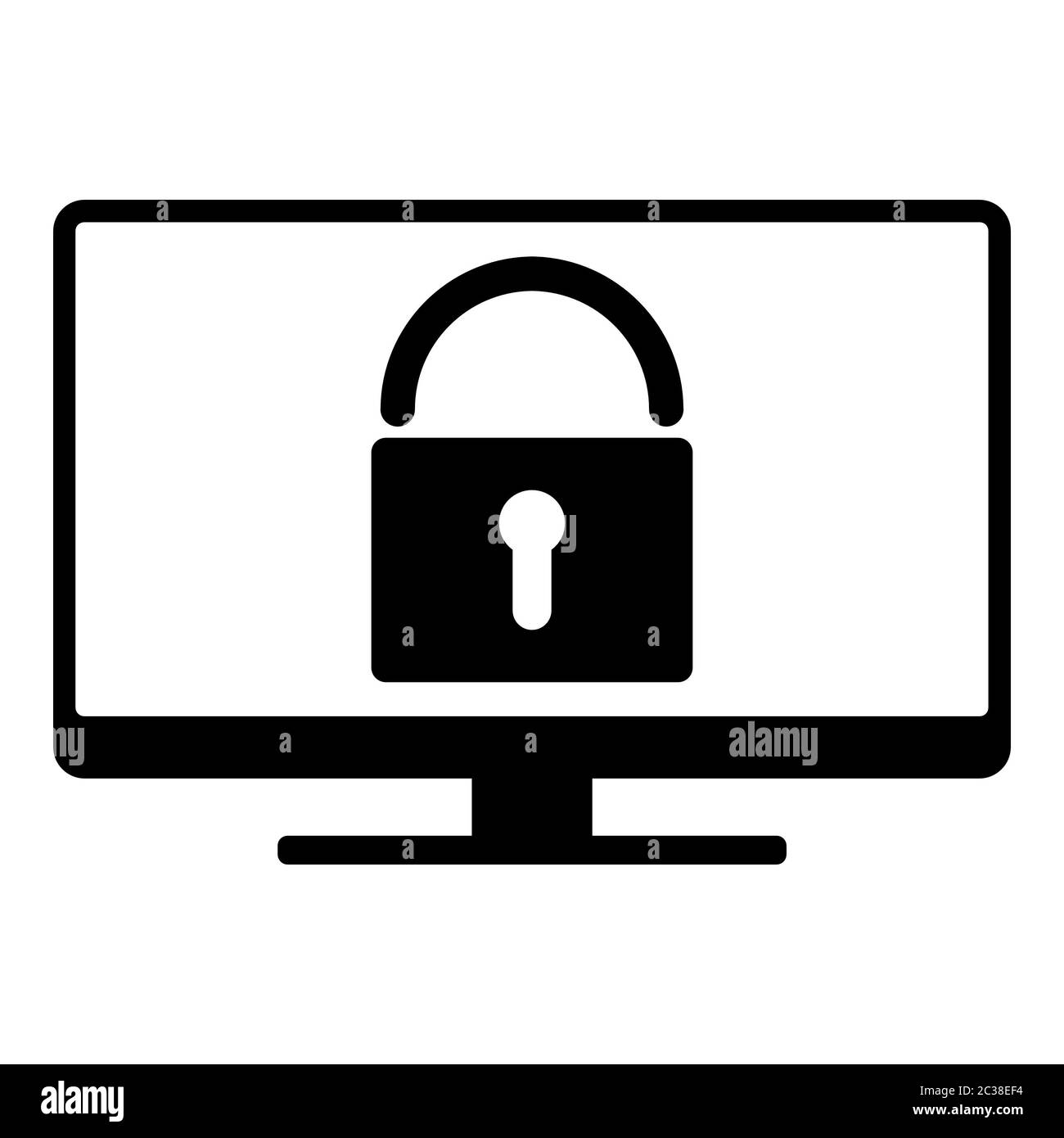 Bloccare e schermo Foto Stock