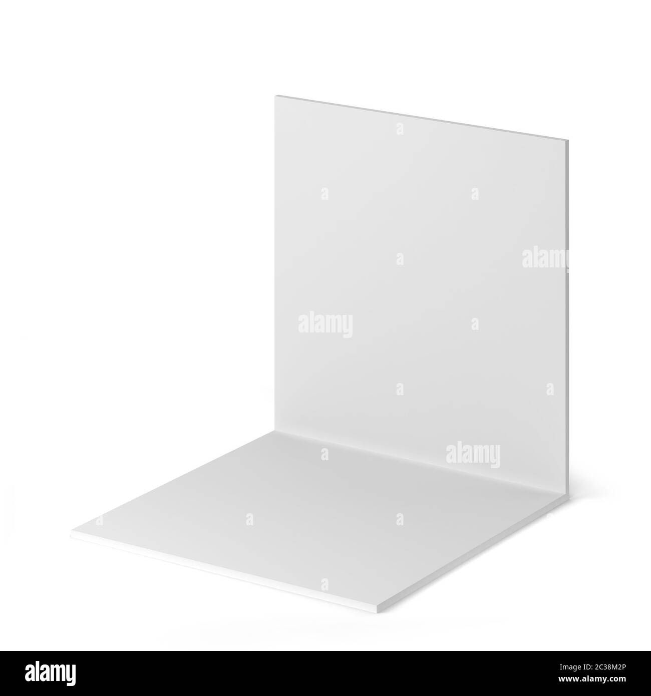 Semplice mockup stand tradeshhow. illustrazione 3d isolata su sfondo bianco Foto Stock Semplice mockup stand tradeshhow. illustrazione 3d isolata su sfondo bianco Foto Stock
