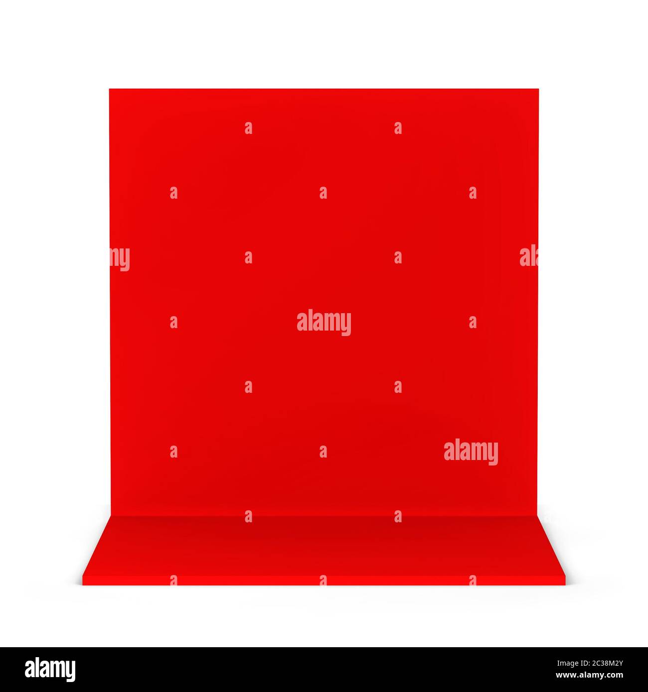 Semplice mockup stand tradeshhow. illustrazione 3d isolata su sfondo bianco Foto Stock Semplice mockup stand tradeshhow. illustrazione 3d isolata su sfondo bianco Foto Stock