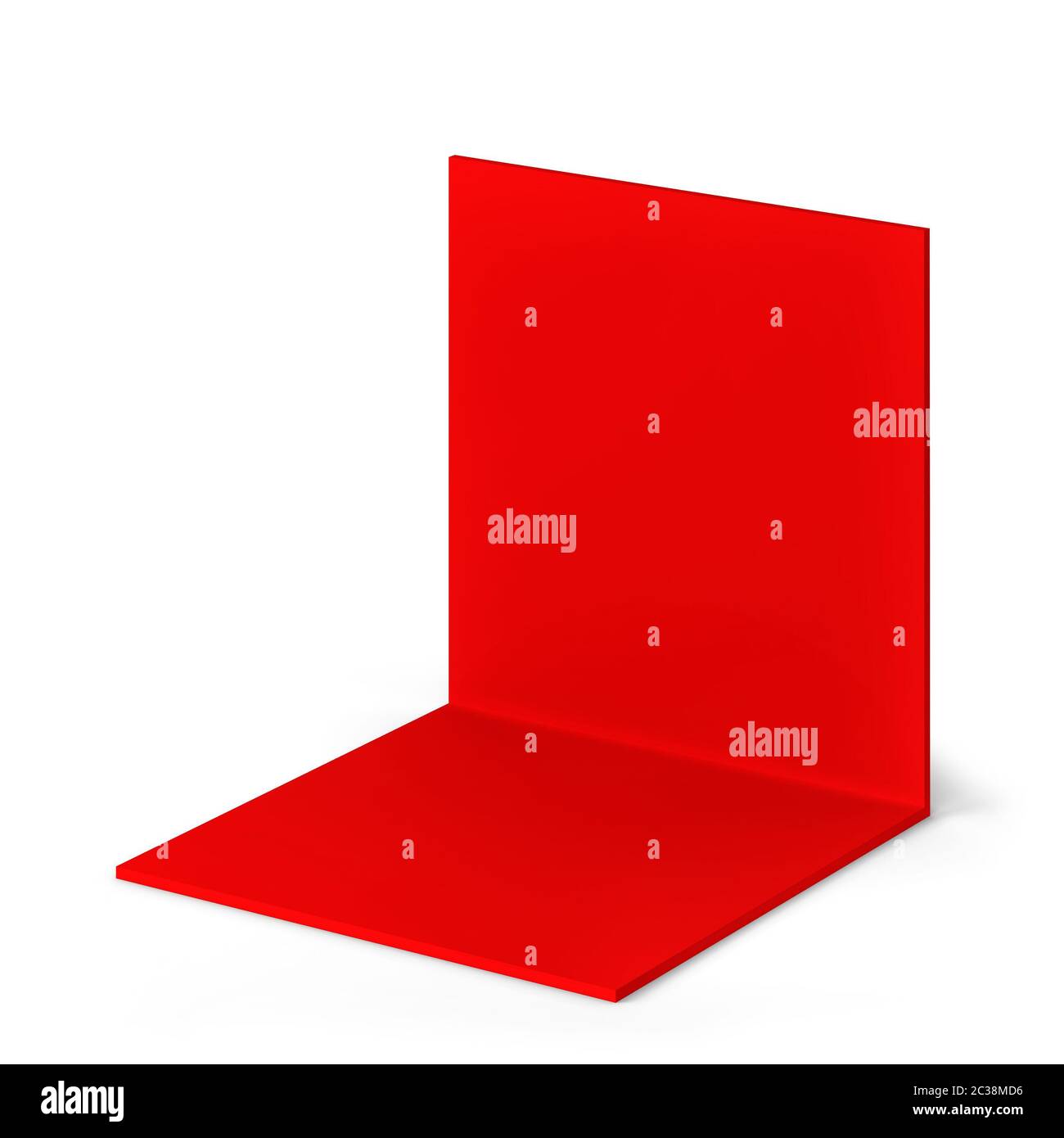 Semplice mockup stand tradeshhow. illustrazione 3d isolata su sfondo bianco Foto Stock Semplice mockup stand tradeshhow. illustrazione 3d isolata su sfondo bianco Foto Stock