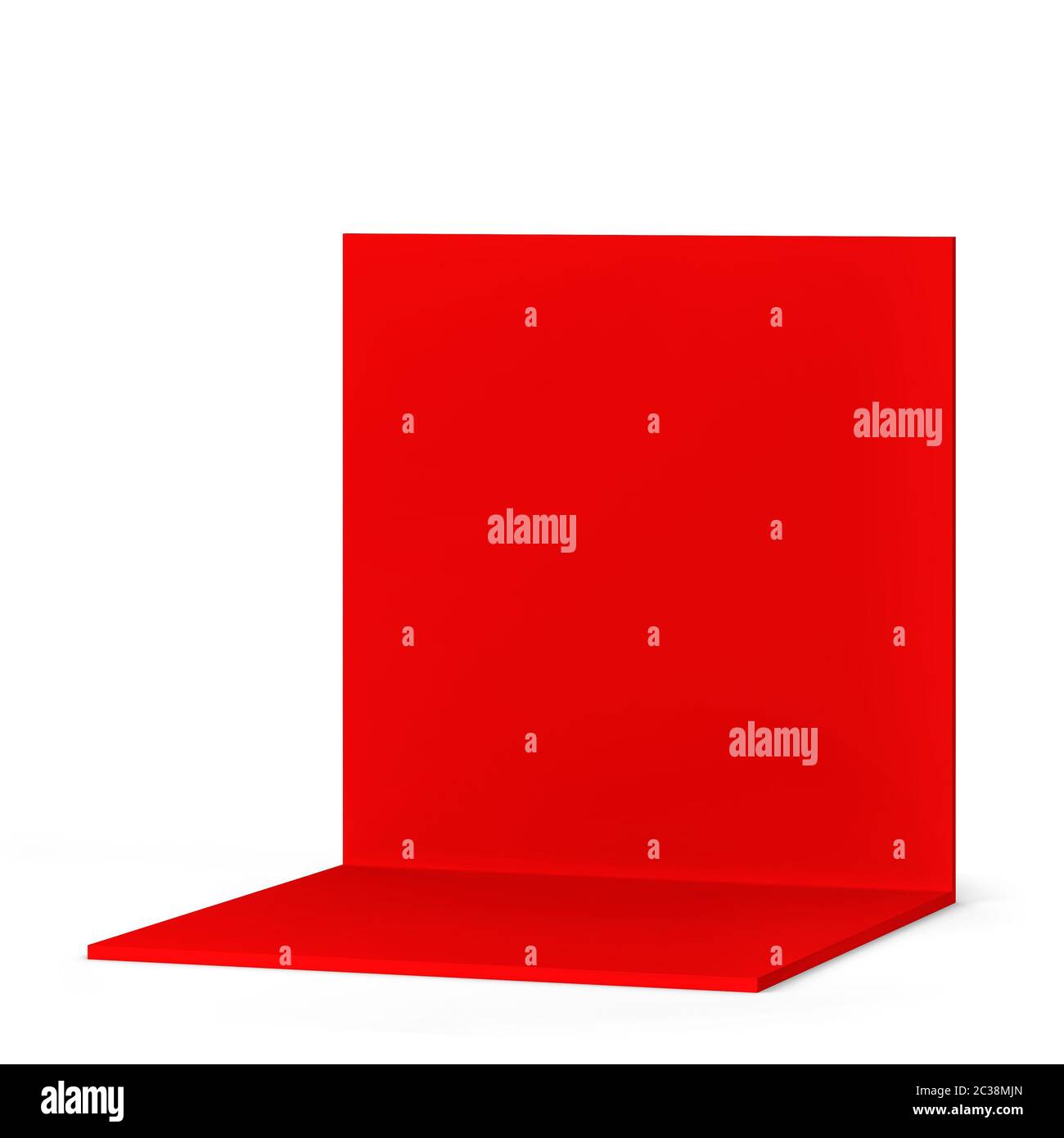 Semplice mockup stand tradeshhow. illustrazione 3d isolata su sfondo bianco Foto Stock Semplice mockup stand tradeshhow. illustrazione 3d isolata su sfondo bianco Foto Stock