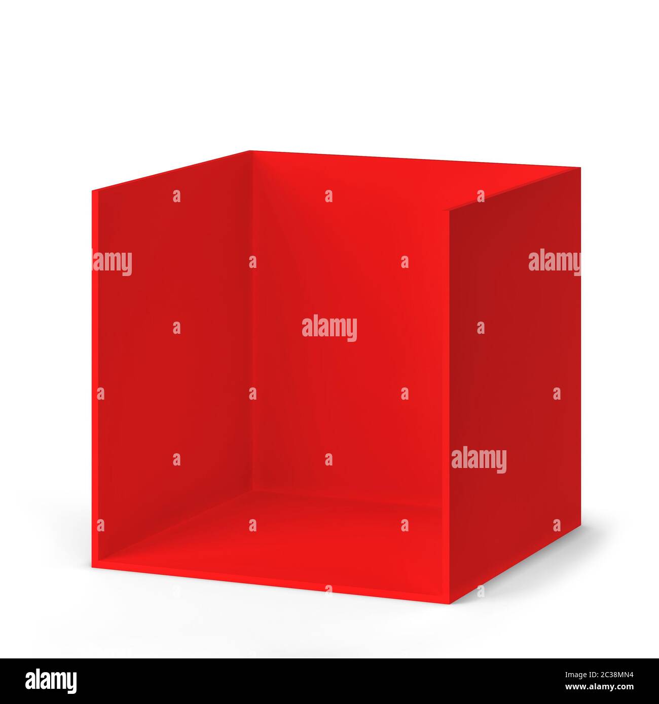 Semplice mockup stand tradeshhow. illustrazione 3d isolata su sfondo bianco Foto Stock Semplice mockup stand tradeshhow. illustrazione 3d isolata su sfondo bianco Foto Stock