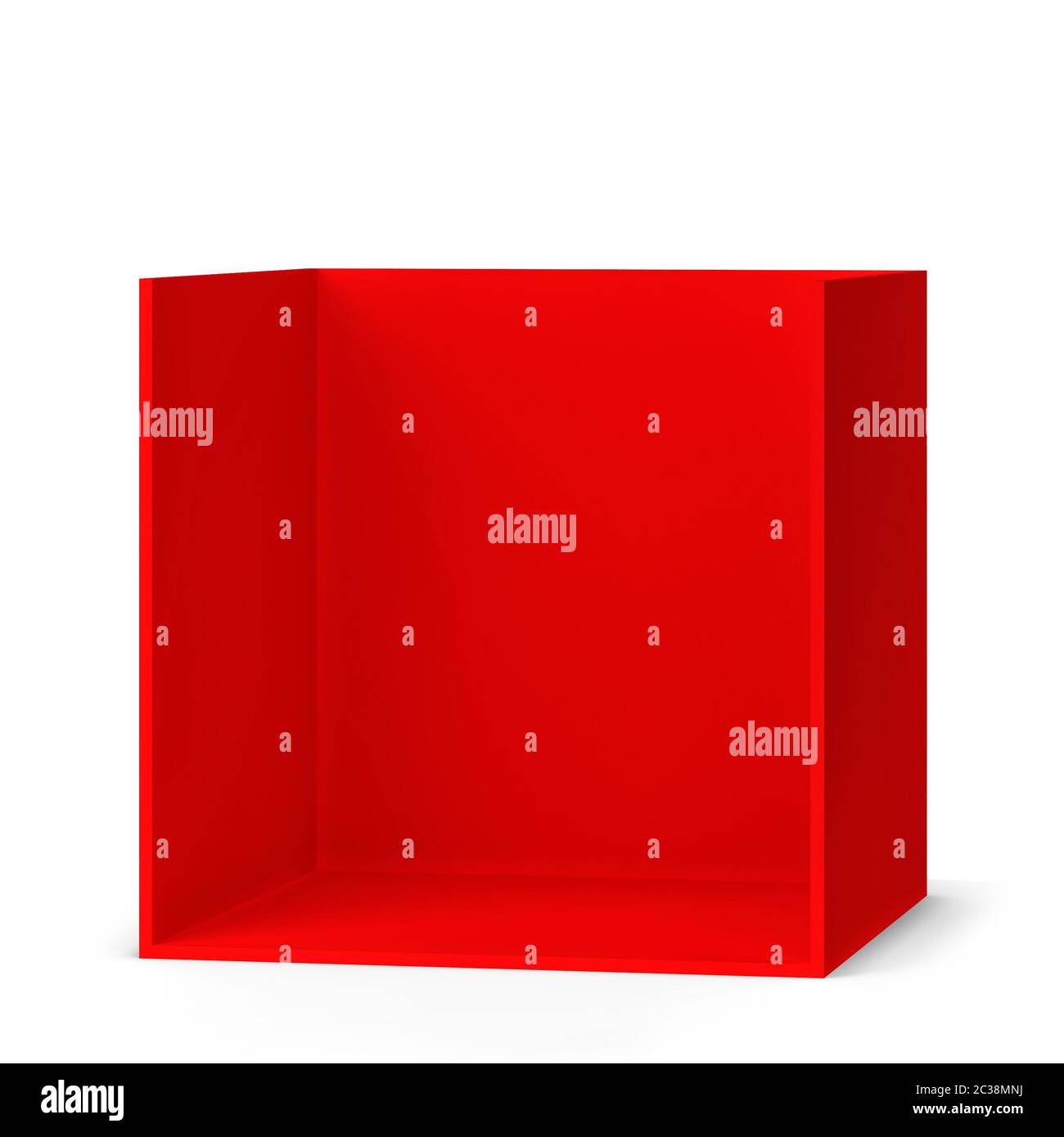 Semplice mockup stand tradeshhow. illustrazione 3d isolata su sfondo bianco Foto Stock Semplice mockup stand tradeshhow. illustrazione 3d isolata su sfondo bianco Foto Stock