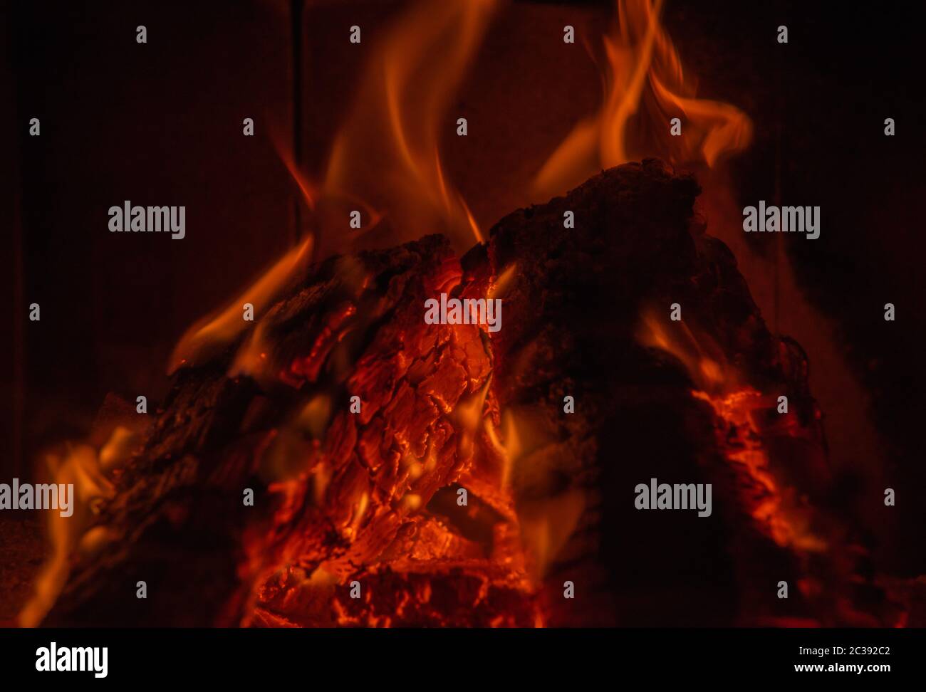 Stufe a caminetto Foto Stock