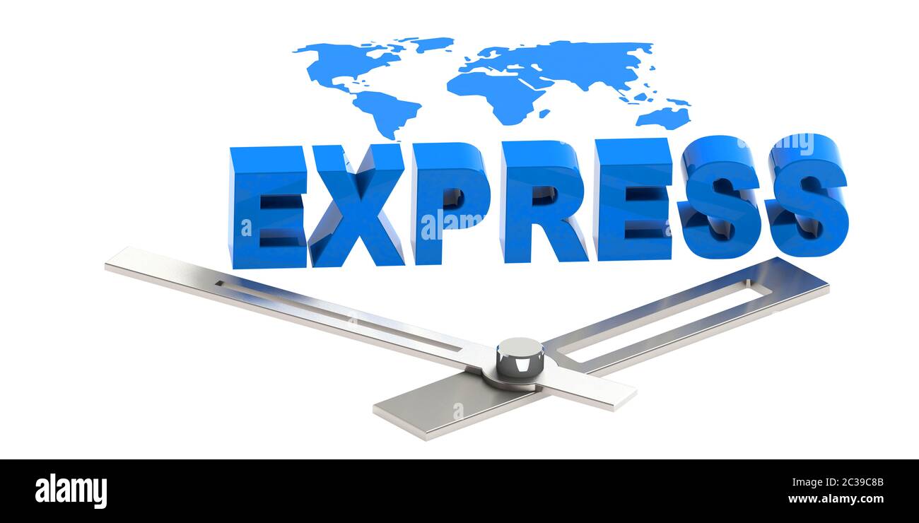 Servizio di consegna Express Foto Stock
