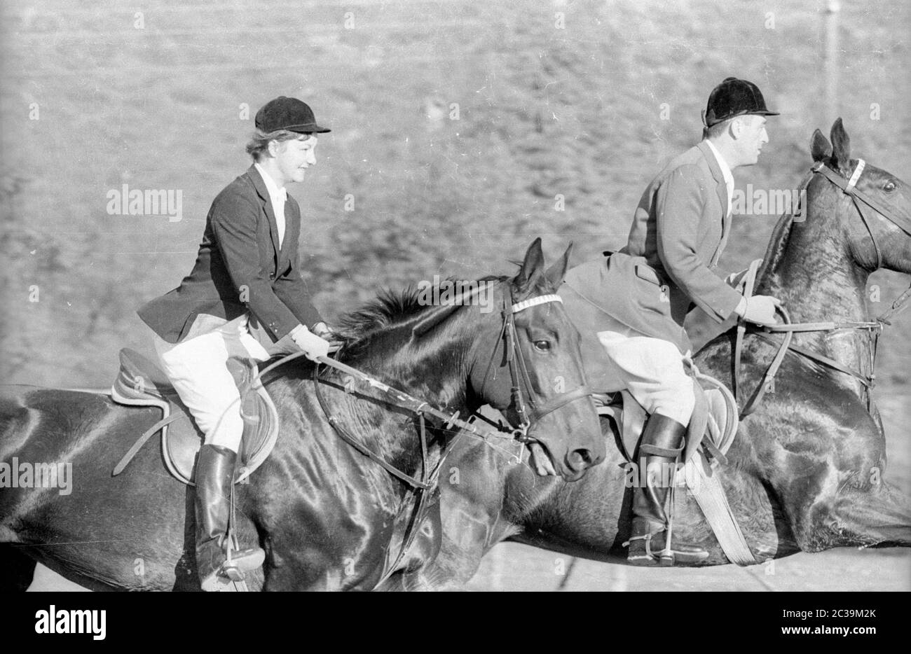 Caccia della forza di Par a Salisburgo nel 1965: Cacciatori a cavallo. Foto Stock
