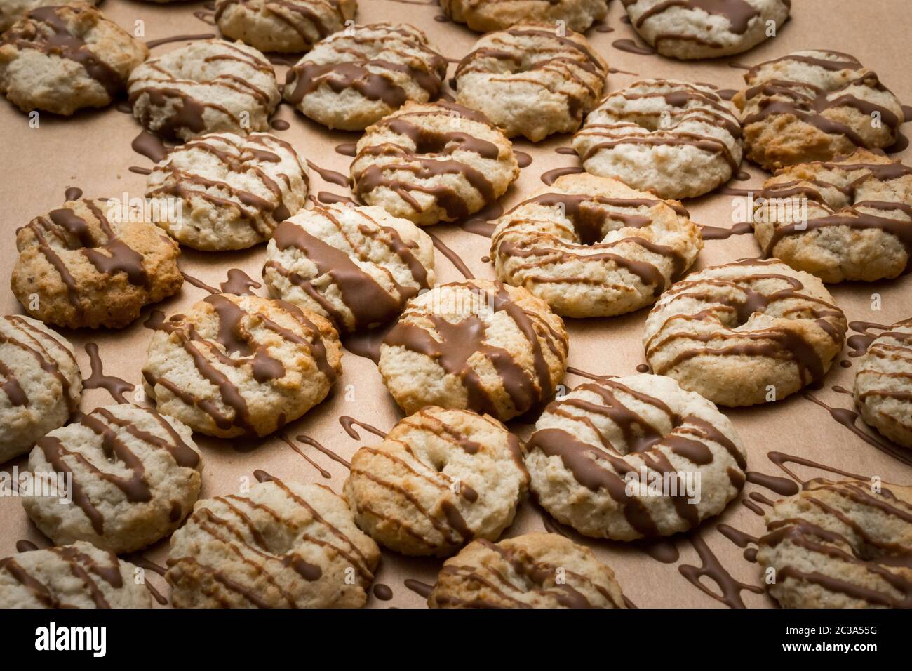 Biscotti di Natale Foto Stock