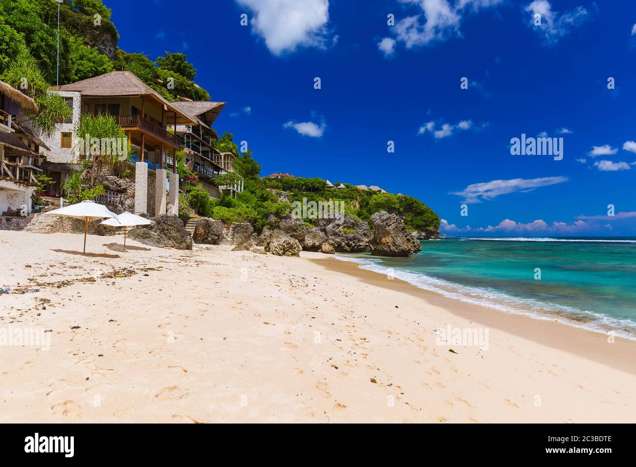 Bingin Beach - Bali Indonesia Foto Stock