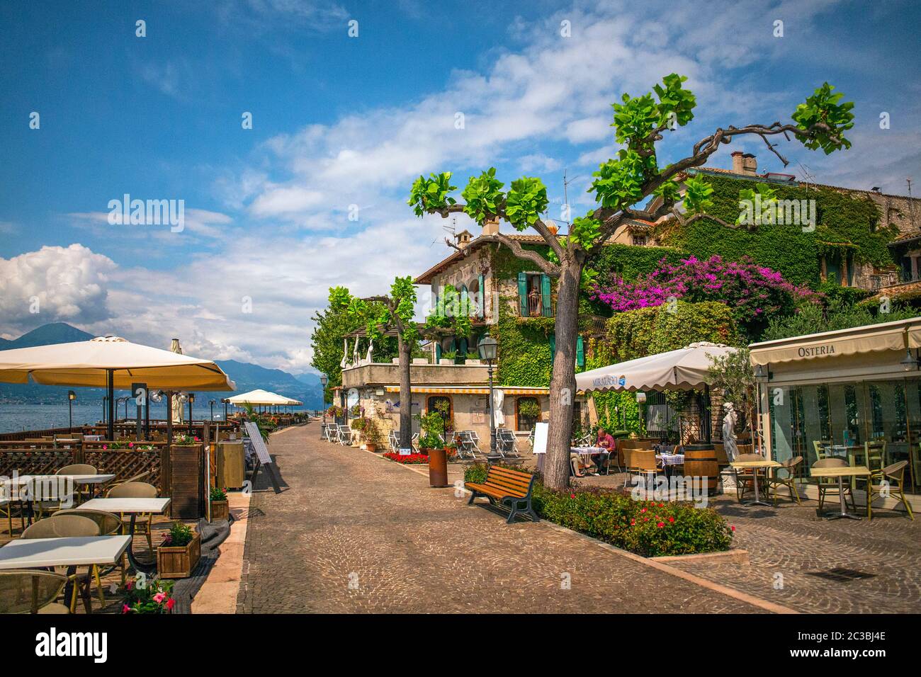 Torri del Benaco Foto Stock