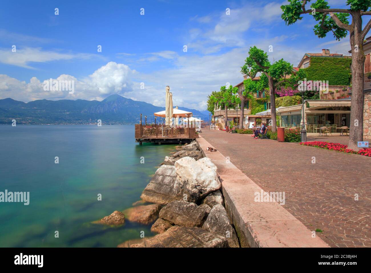 Torri del Benaco Foto Stock