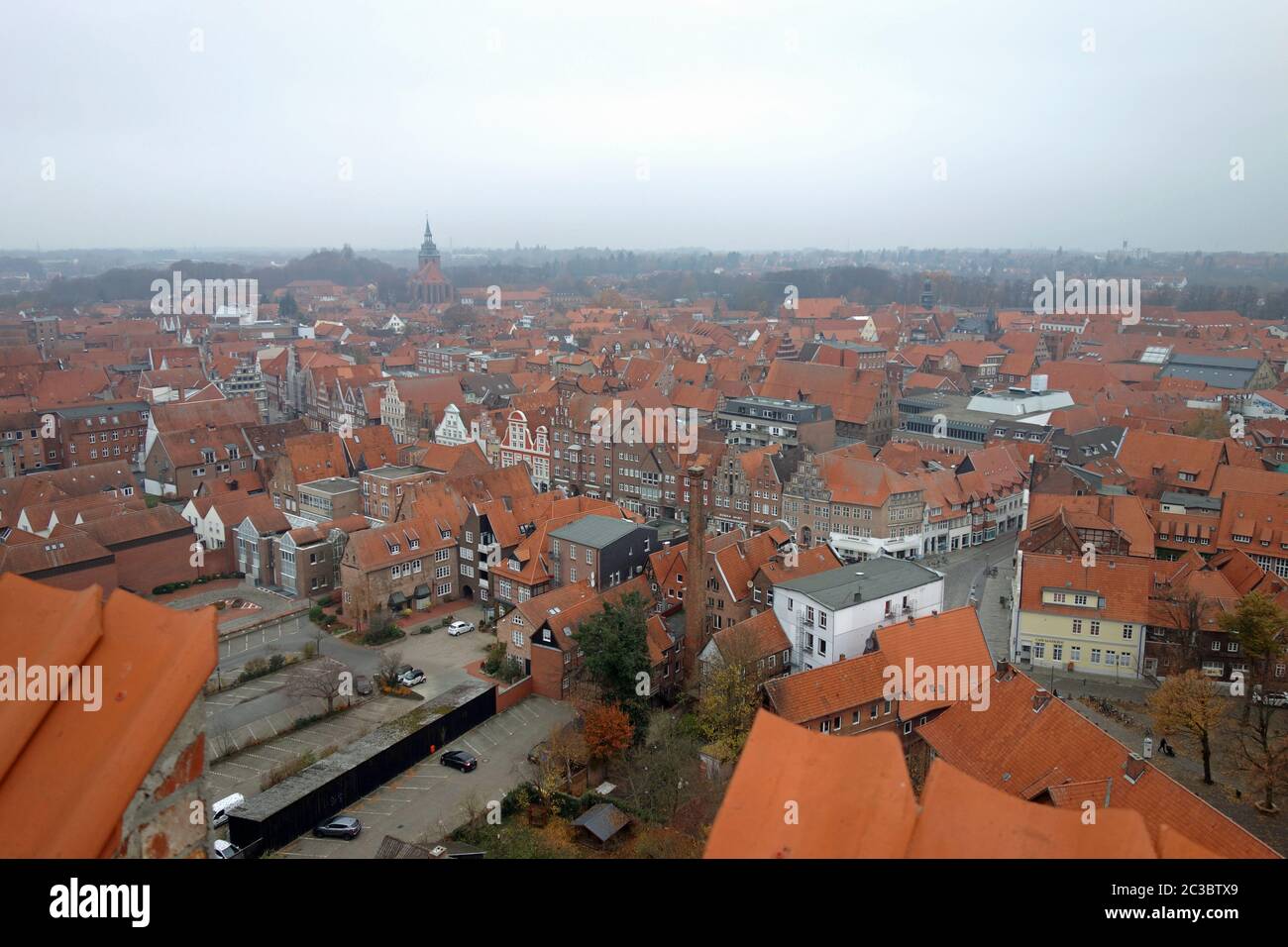 Città anseatica di LÃ¼neburg Foto Stock