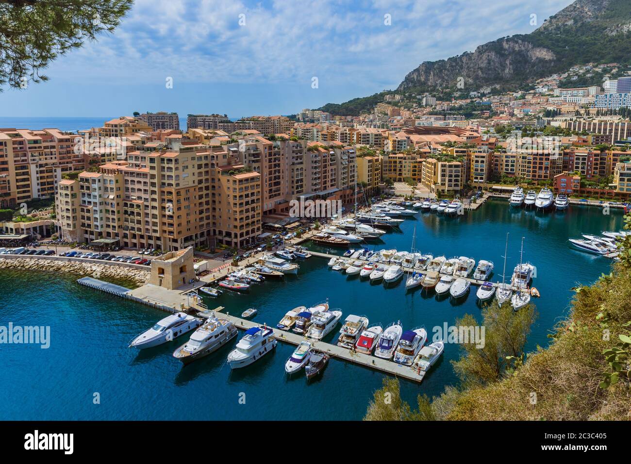 La città di Monaco Foto Stock