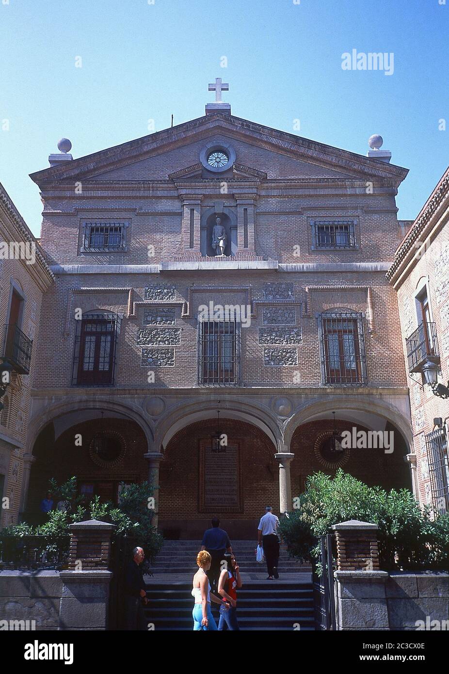 FACHADA DE LA IGLESIA DE SAN GINES - 1645. Autore: RUIZ JUAN. LOCALITÀ: IGLESIA DE SAN GINES. MADRID. SPAGNA. Foto Stock