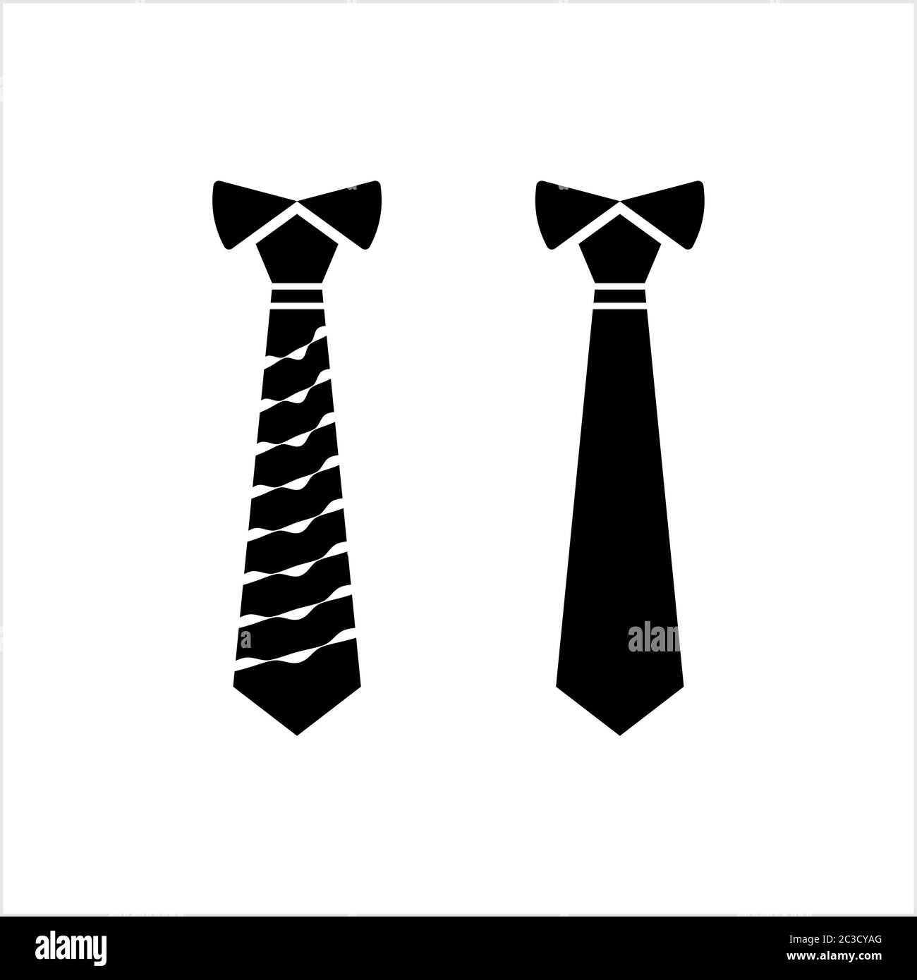 Icona della cravatta, icona della cravatta illustrazione dell'arte  vettoriale Immagine e Vettoriale - Alamy