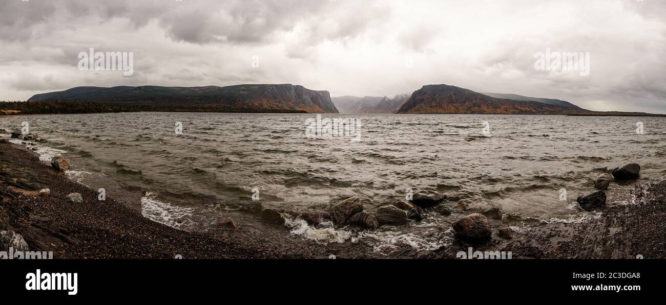 Parco Nazionale Gros Morne a Terranova, Canada. Foto Stock