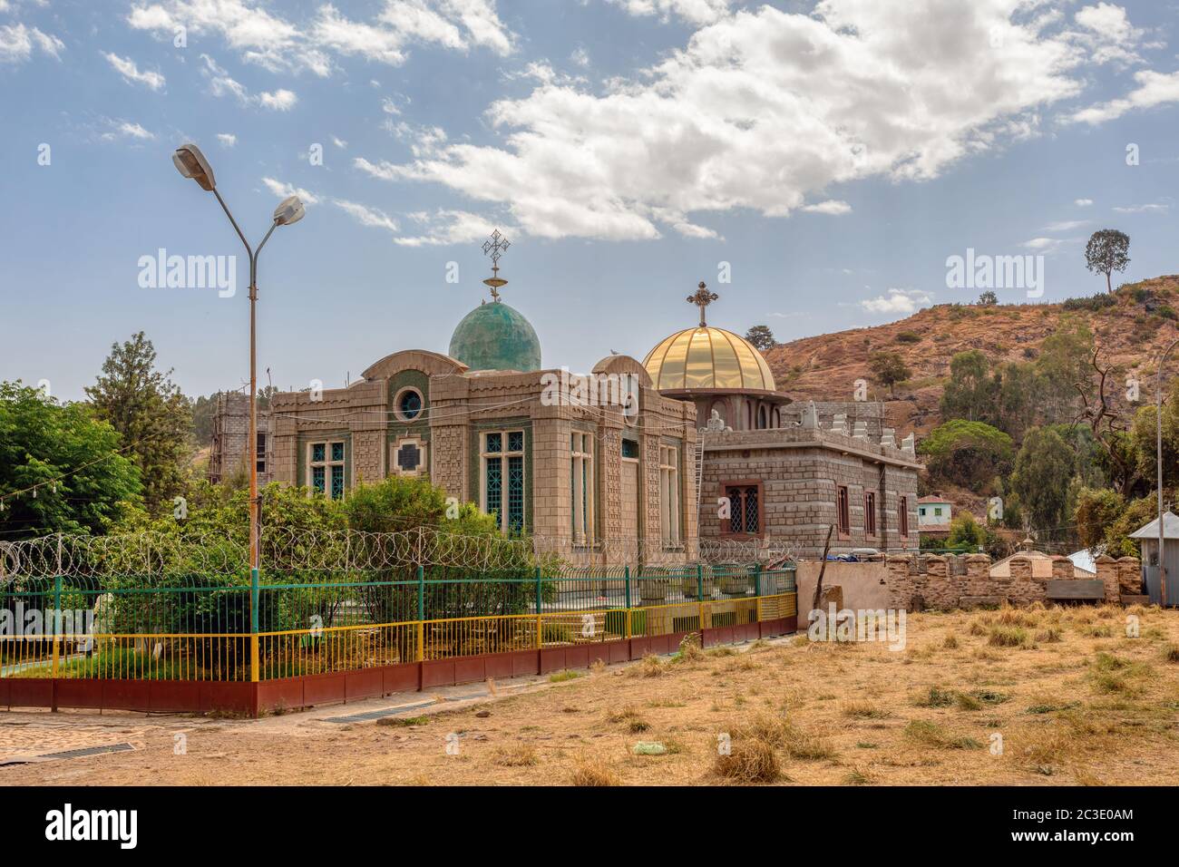 Cappella dell'Arca del Patto - Axum, Etiopia Foto Stock