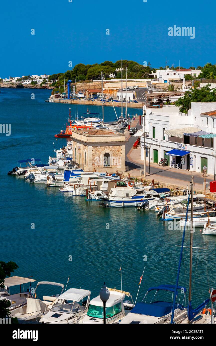 Porto, Ciutadella de Menorca, Minorca, Spagna Foto Stock