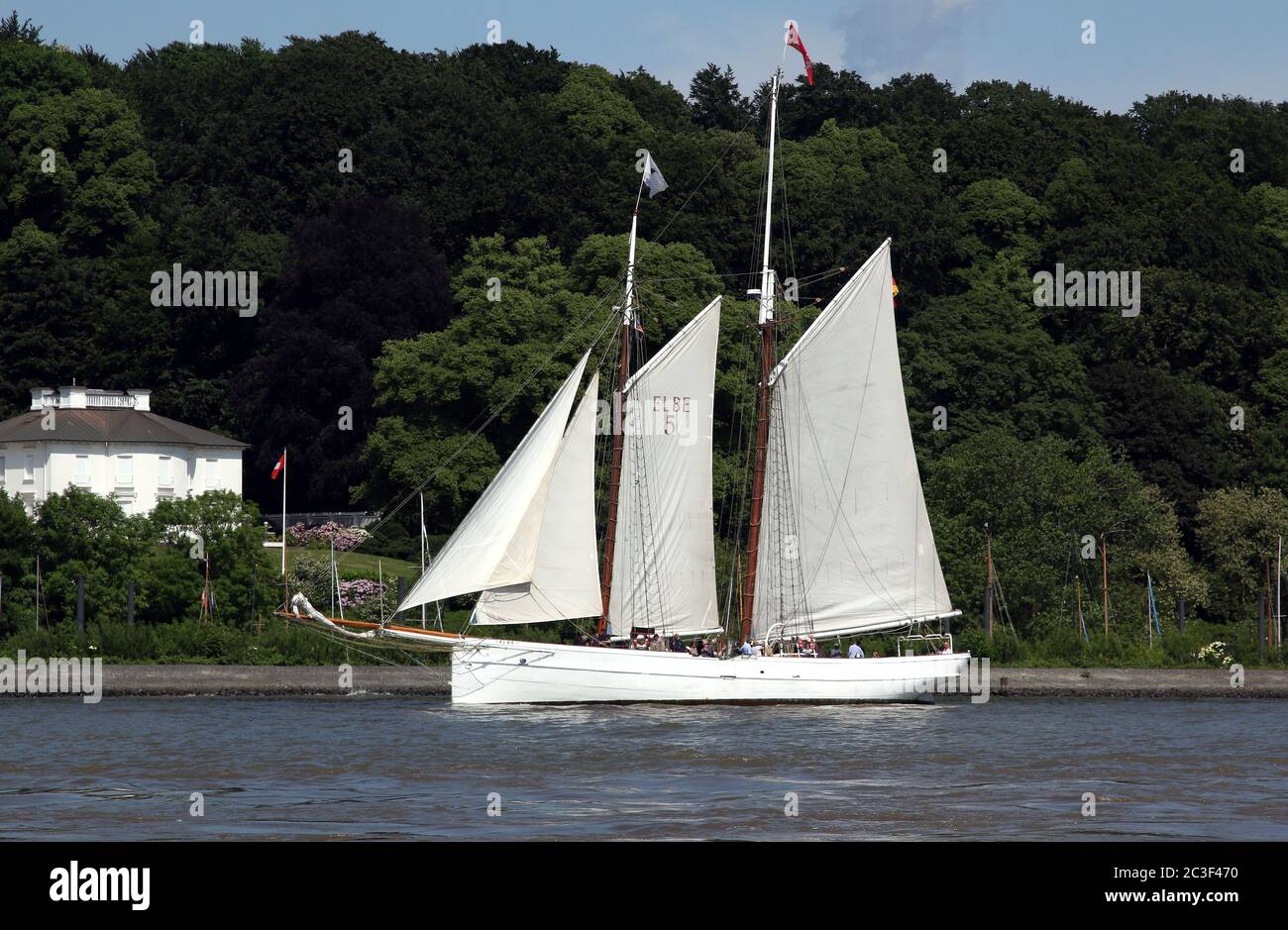 N.5 Elbe Pilot Foto Stock