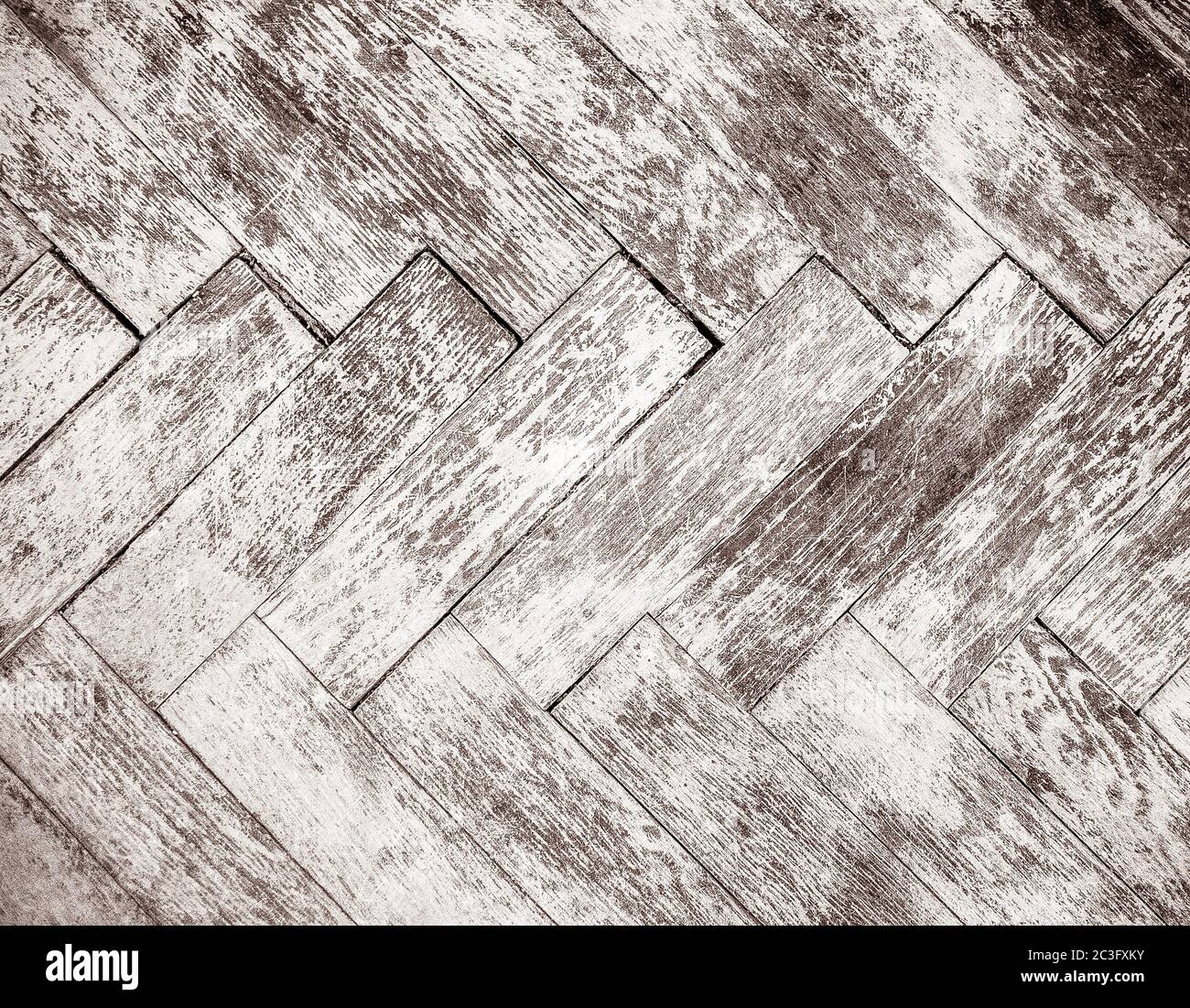 Vintage pavimento in parquet. Nizza grunge texture. Foto Stock