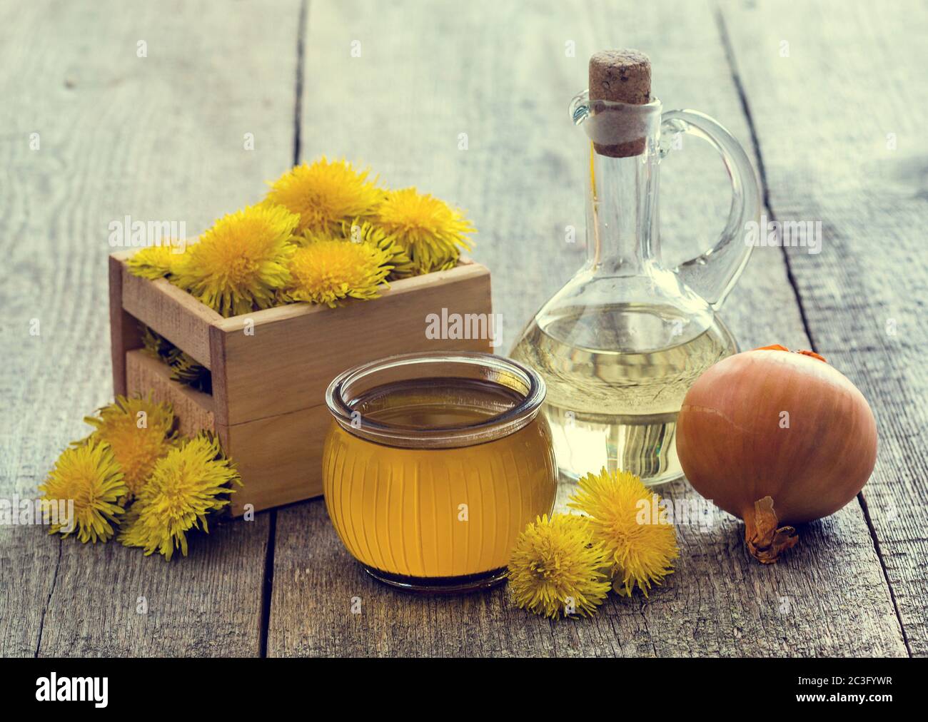 Medicina di erbe Foto Stock