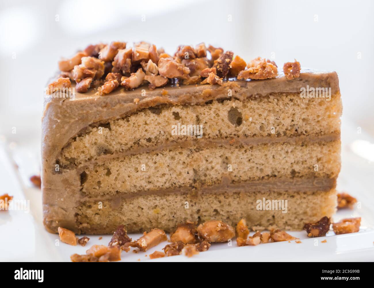 Torta di caffè Foto Stock