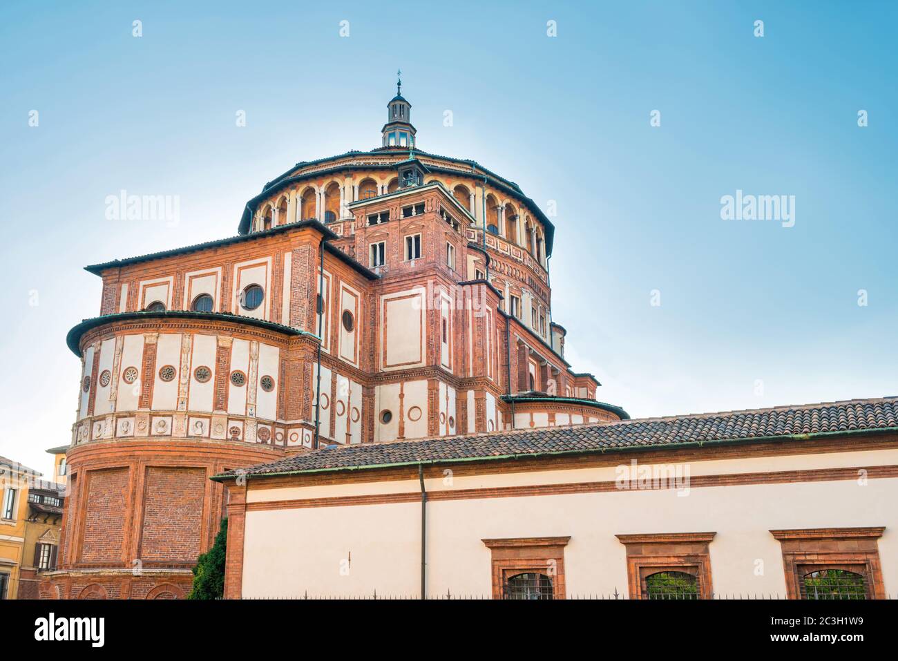 La famosa chiesa di santa maria delle grazie immagini e fotografie