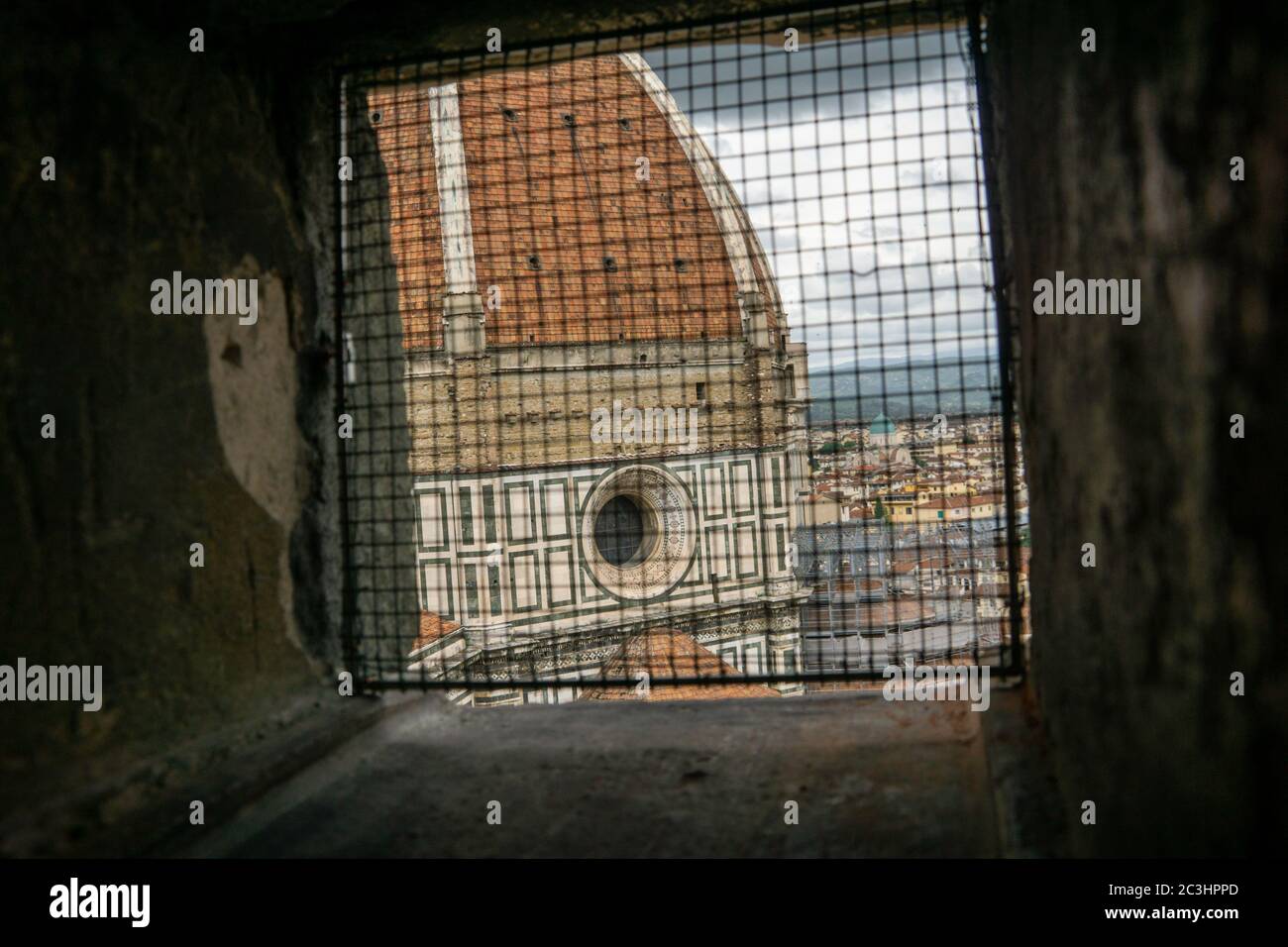 Vista del Duomo in Italia Foto Stock