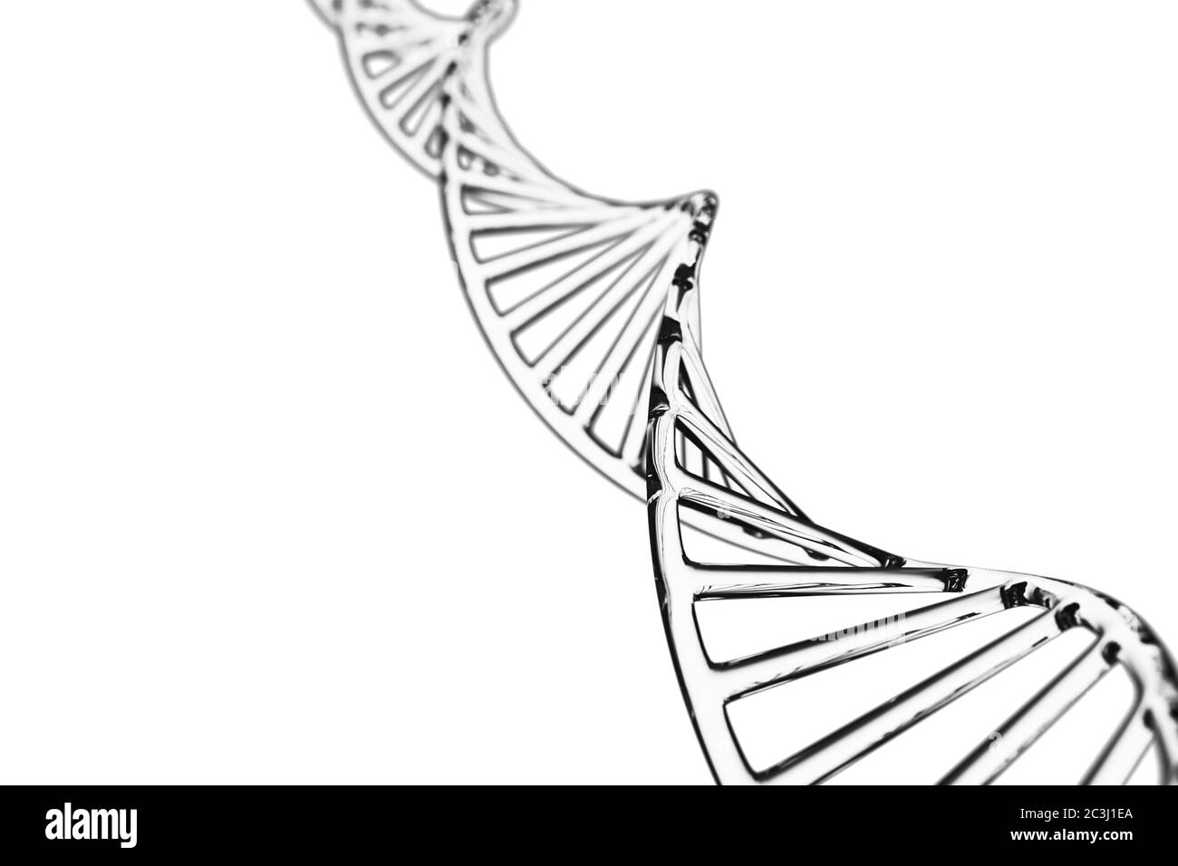 Abstract background . Molecola di DNA con cromosomi X Foto Stock