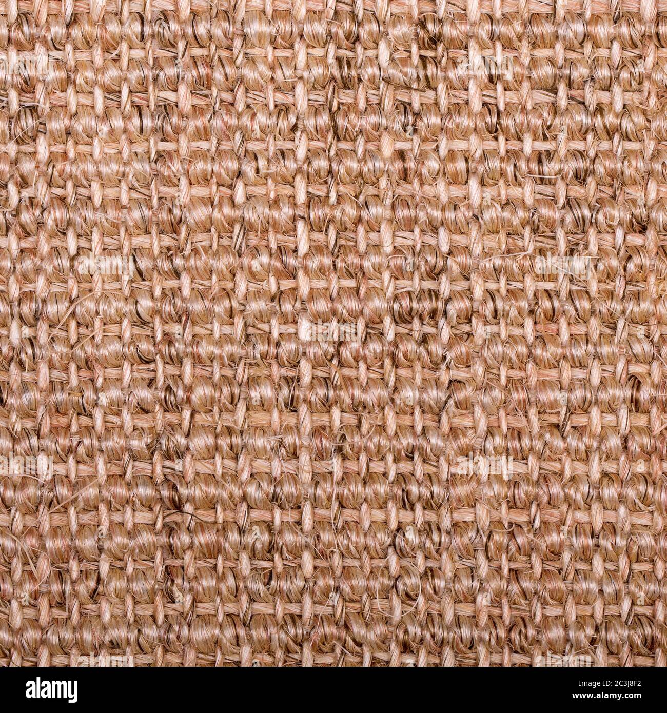 Un fondo di stupratura sisal. Foto Stock