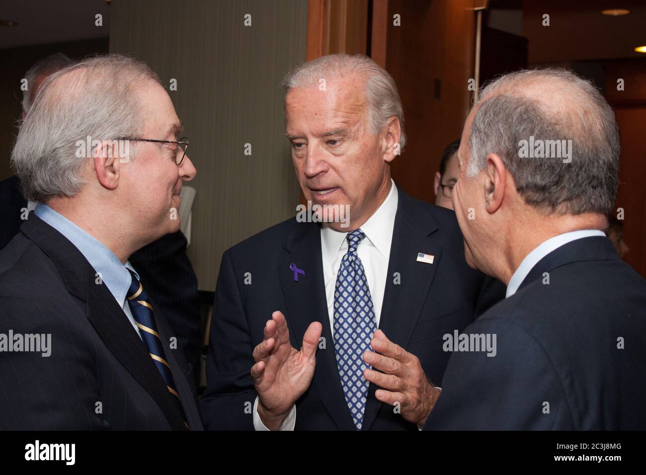 Chicago, Illinois, Stati Uniti. 10 ottobre 2008. Il senatore e il candidato vice-presidenziale Joe Biden incontra i sostenitori della Women's Leadership Conference allo Sheraton Chicago Hotel. Foto Stock