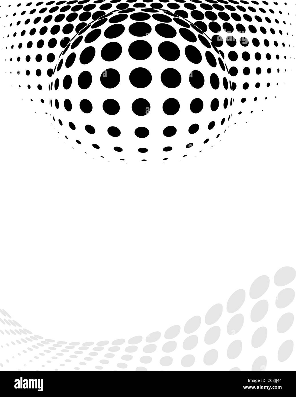 Composizione sfondo, illustrazione vettoriale modello Web (mezzitoni) Illustrazione Vettoriale