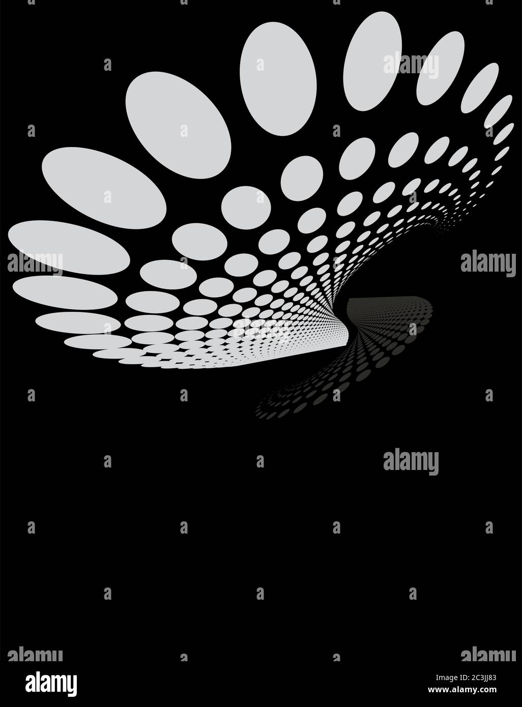 Composizione sfondo, illustrazione vettoriale modello Web (mezzitoni) Illustrazione Vettoriale
