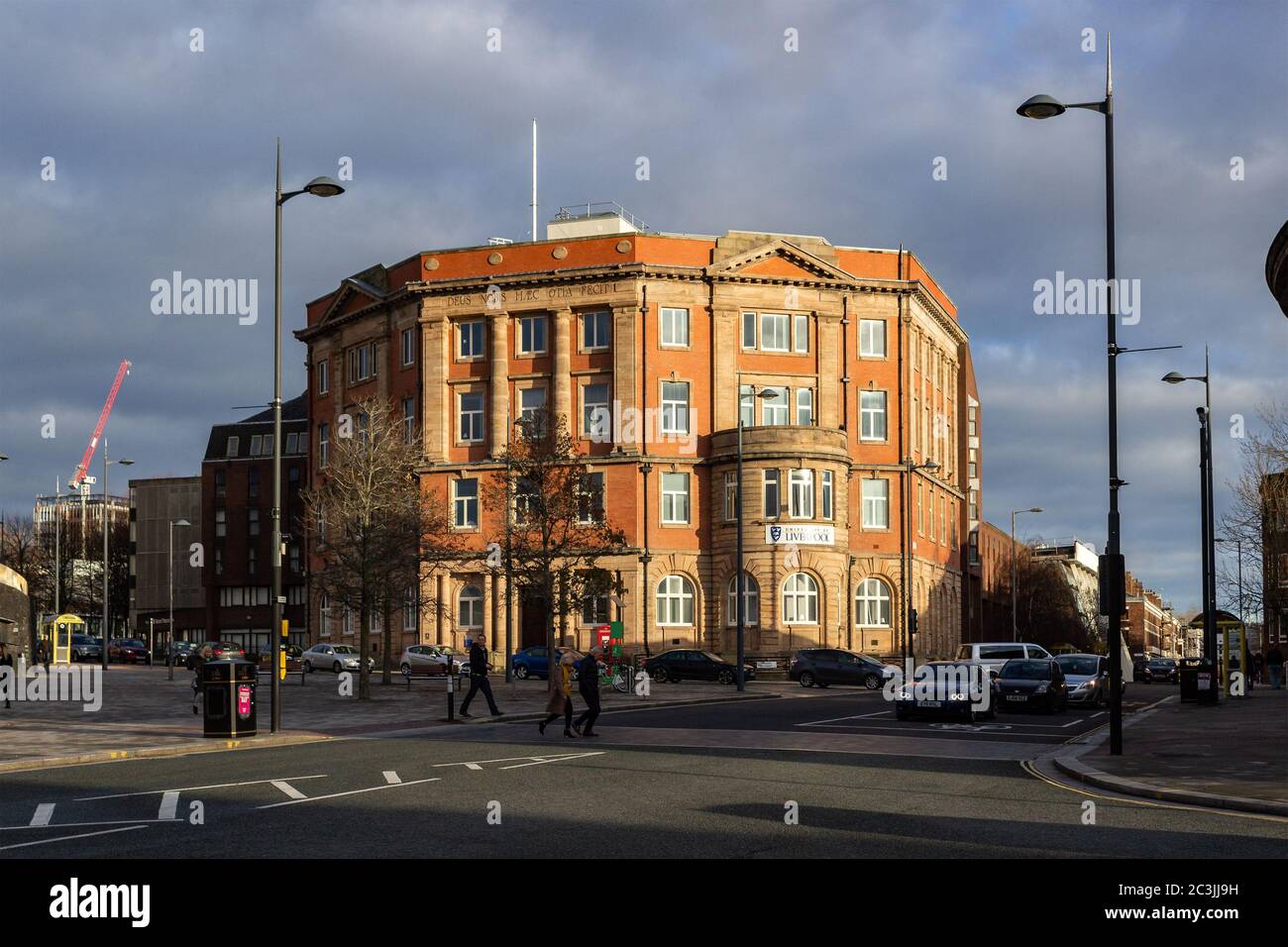 126 Mount Pleasant, edificio dell'Università di Liverpool per l'istruzione continua. Foto Stock