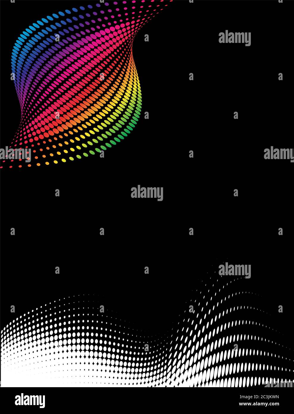 Composizione sfondo, illustrazione vettoriale modello Web (mezzitoni) Illustrazione Vettoriale