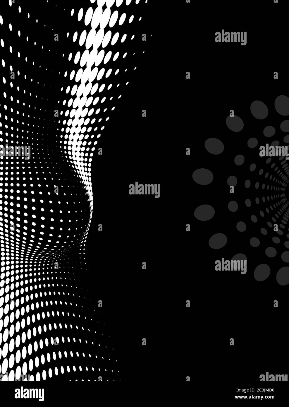 Composizione sfondo, illustrazione vettoriale modello Web (mezzitoni) Illustrazione Vettoriale