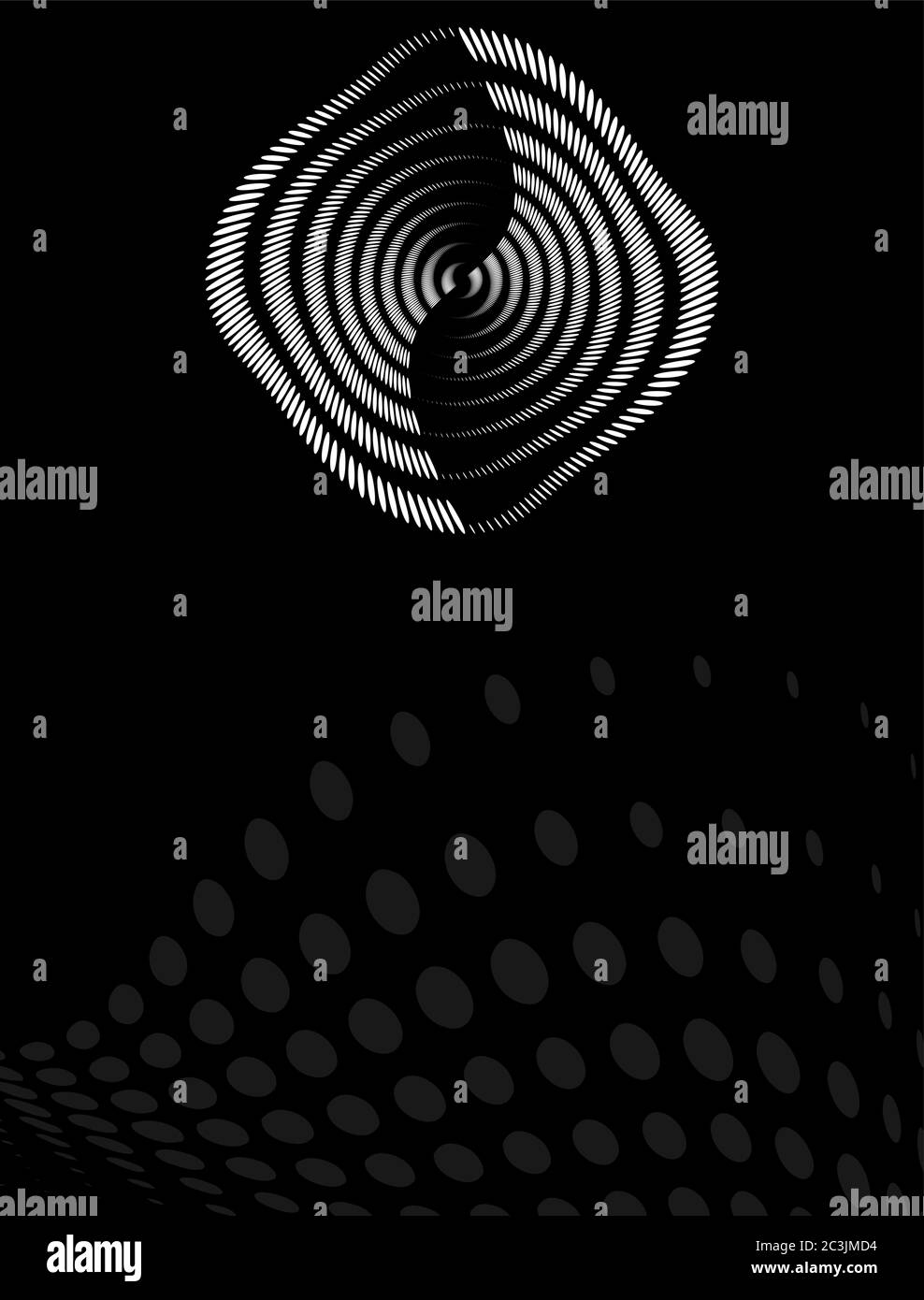 Composizione sfondo, illustrazione vettoriale modello Web (mezzitoni) Illustrazione Vettoriale