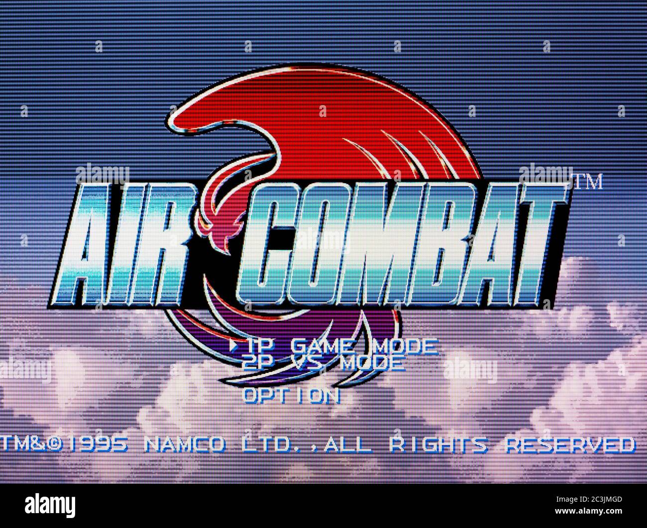 Air Combat - Sony PlayStation 1 PS1 PSX - solo per uso editoriale Foto Stock