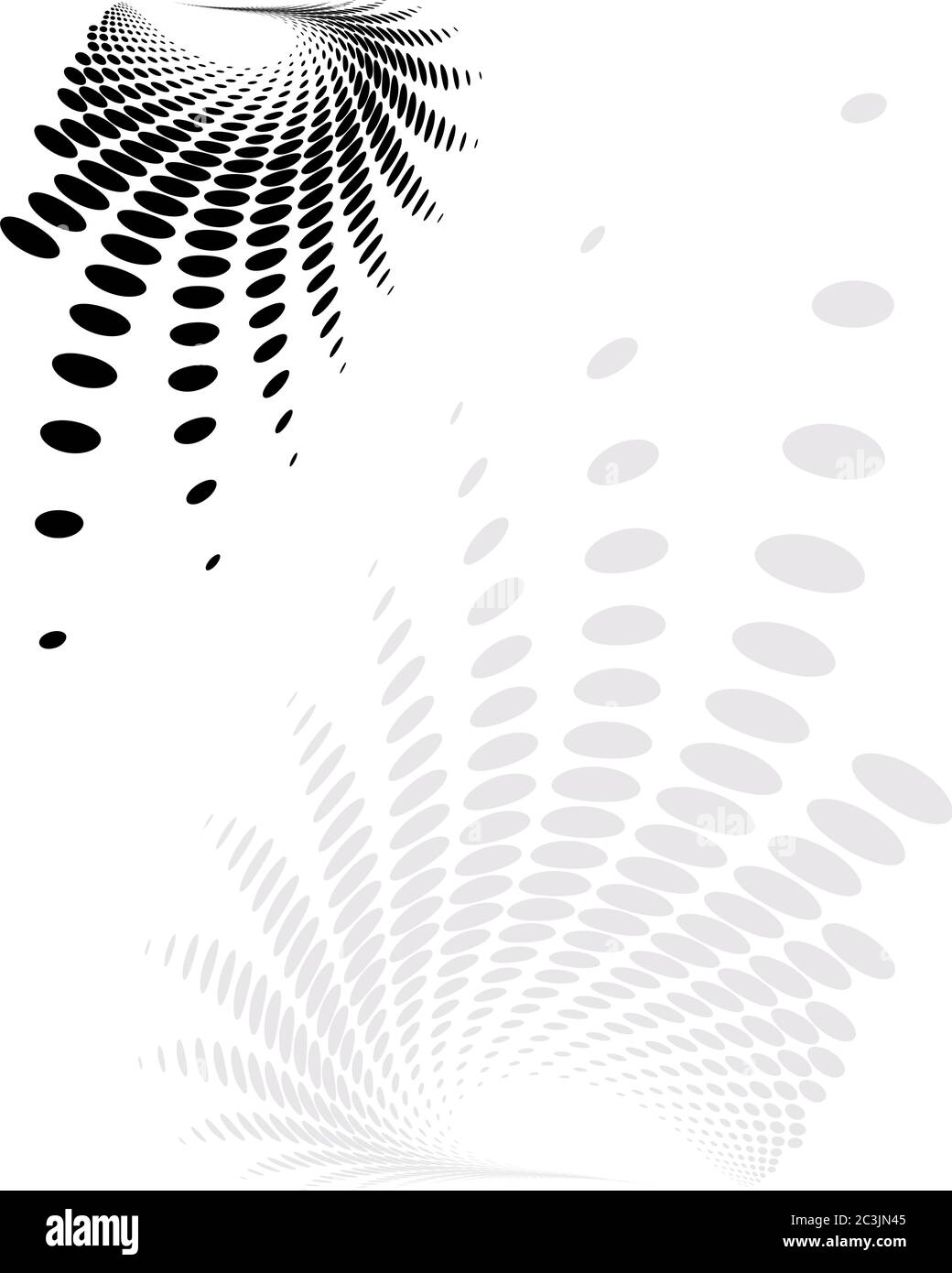 Composizione sfondo, illustrazione vettoriale modello Web (mezzitoni) Illustrazione Vettoriale